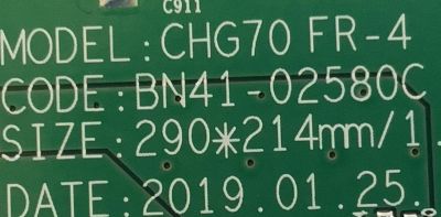 MAIN PARA MONITOR SAMSUNG HDMI / NUMERO DE PARTE BN94-12242E / BN41-02580C / BN9412242E / 12242E / DISPLAY SG4903K01-1 / MODELO C49HG90DMR / LC49HG90DMNXZA CA05 - Imagen 2